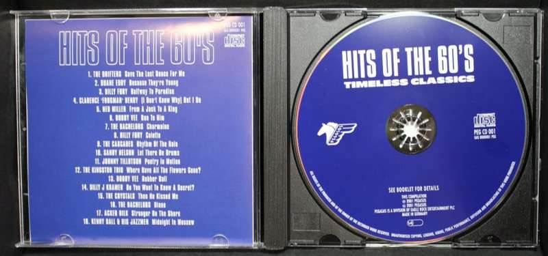Hits Of The 60`s CD