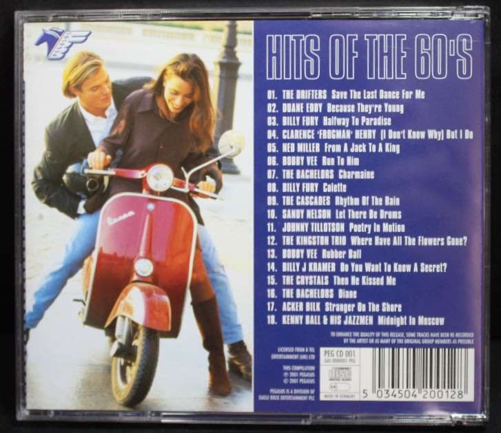 Hits Of The 60`s CD