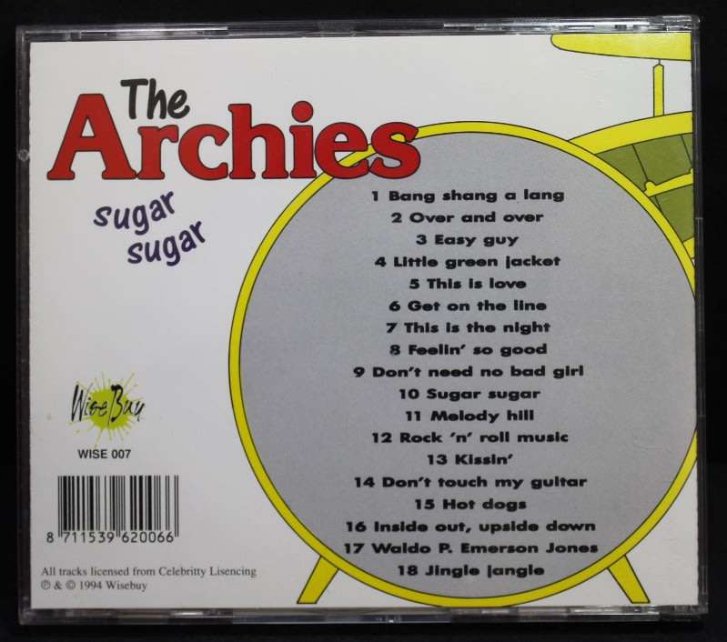 The Archies Sugar Sugar CD