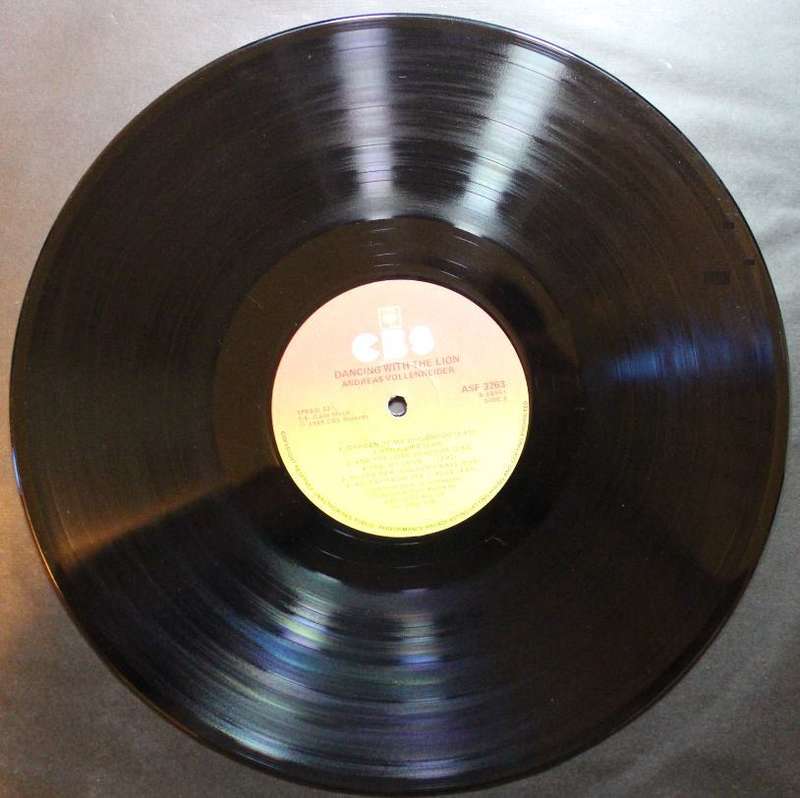 Andreas Vollenweider Dancing With The Lion Vinyl LP