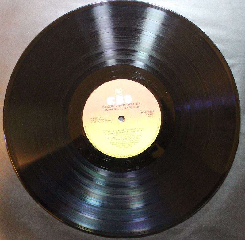 Andreas Vollenweider Dancing With The Lion Vinyl LP
