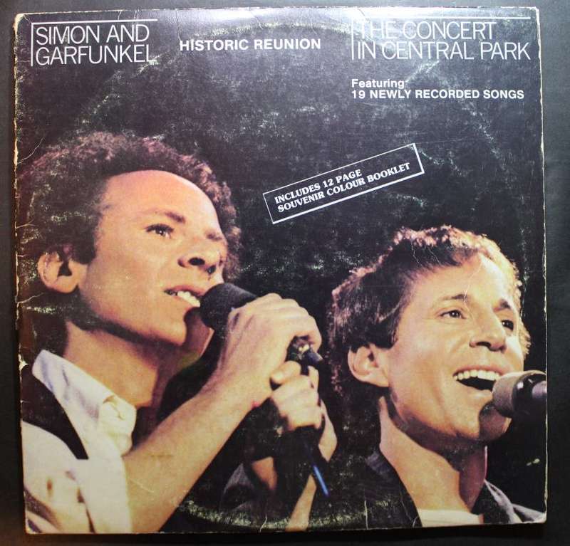 Simon and Garfunkel The Concert In Central Park VInyl LP