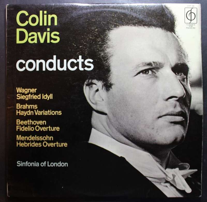 Colin Davis Conducts Sinfonia Of London Vinyl LP