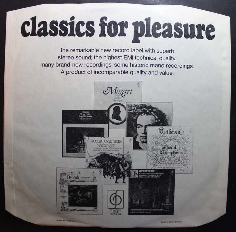 Colin Davis Conducts Sinfonia Of London Vinyl LP