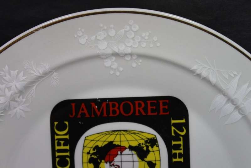 Scouts 4th Pacific Jamboree Decorative Wall Plate Perth 1980