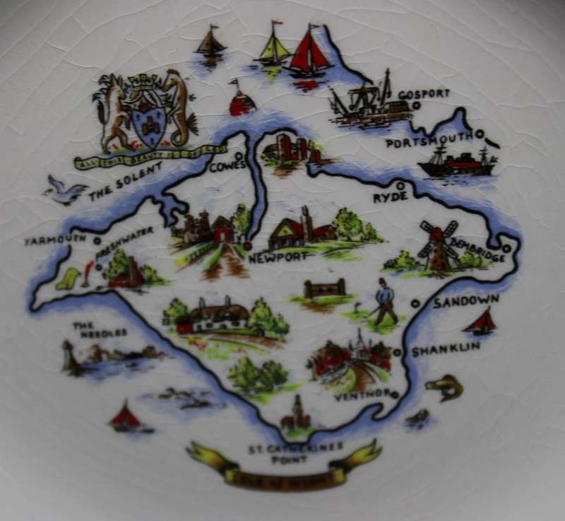 Isle of Wight Small Decorative Wall Plate