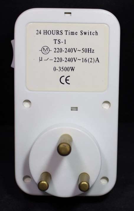 24 Hour Analogue Timer Switch