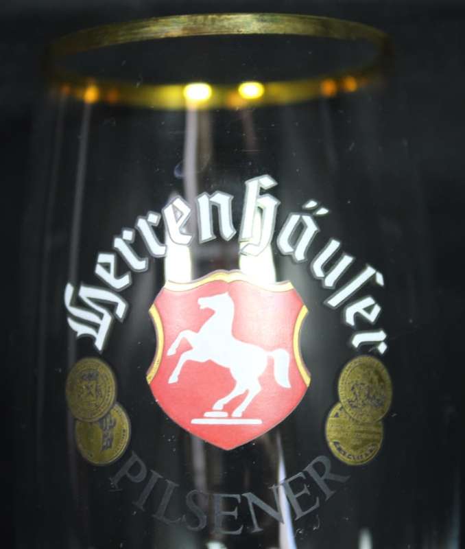 Herrenhauser Pilsener Stemmed Beer Glass