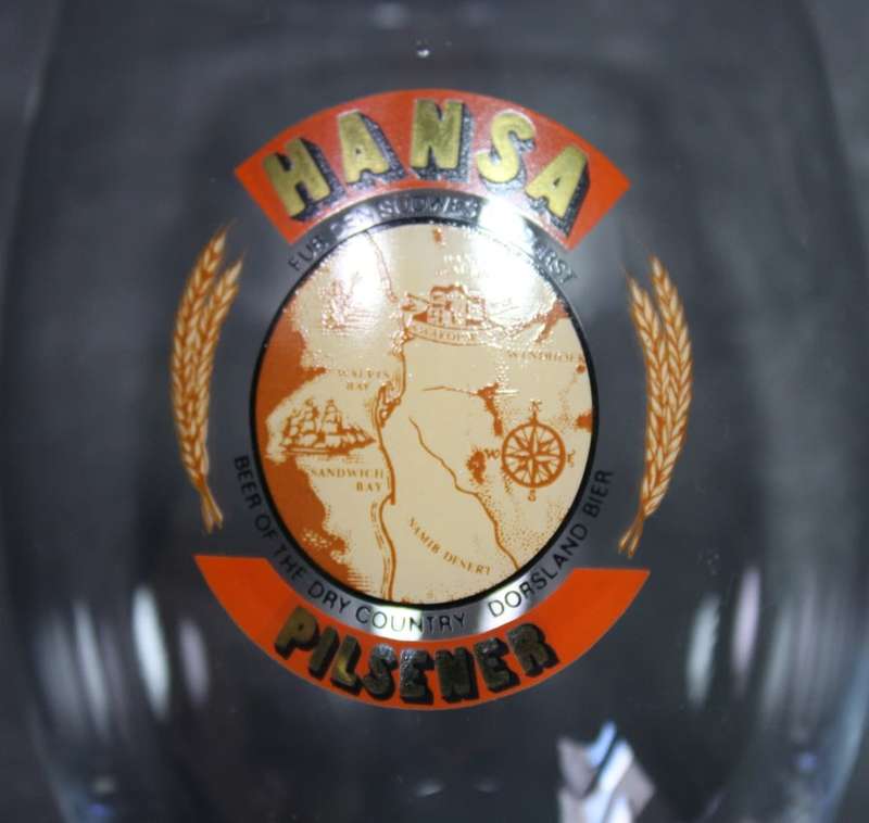 Hansa Pilsener Stemmed Beer Glass