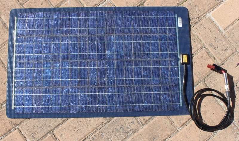 Solara SM 160M 40Watt Thinfilm Aluminium backed Solar Panel.