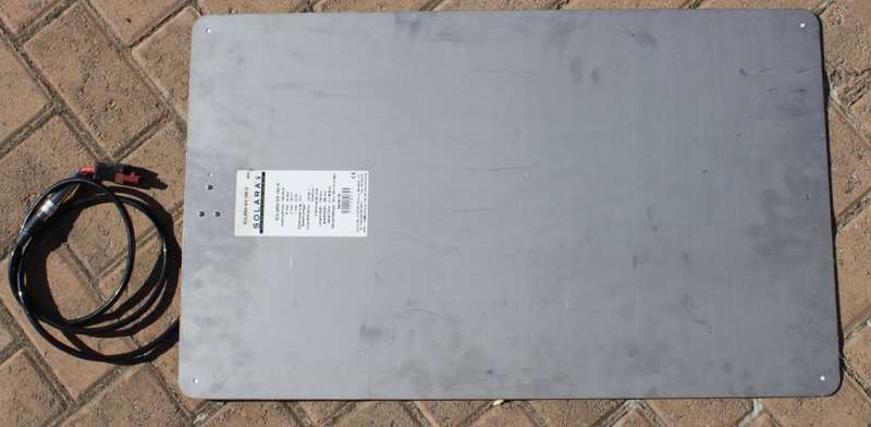 Solara SM 160M 40Watt Thinfilm Aluminium backed Solar Panel.