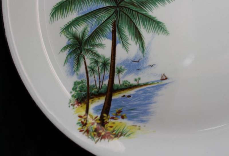 Swinnertons Tropical Scene Decorative Wall Plate