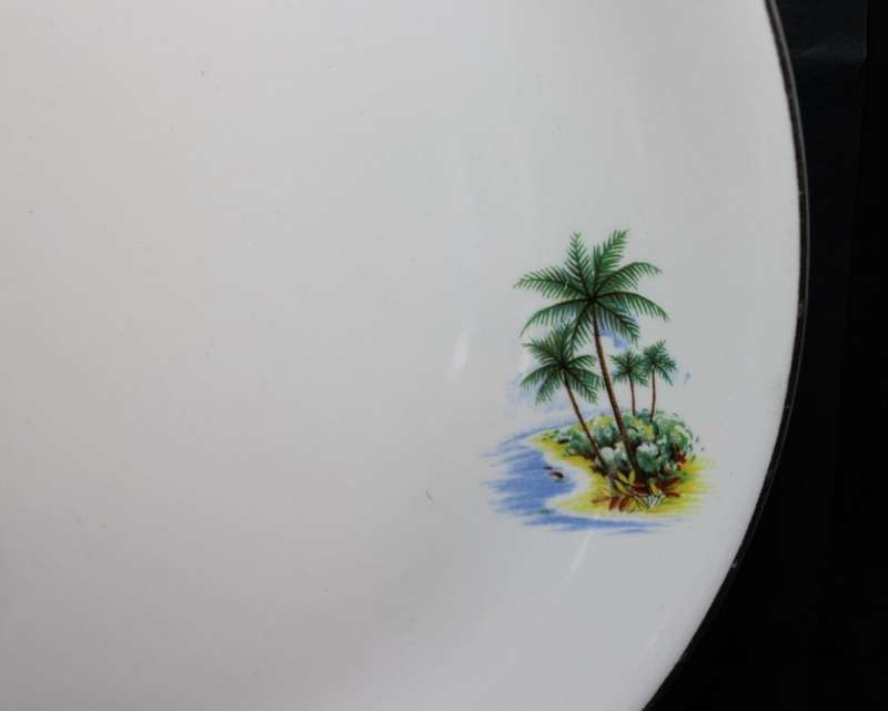 Swinnertons Tropical Scene Decorative Wall Plate