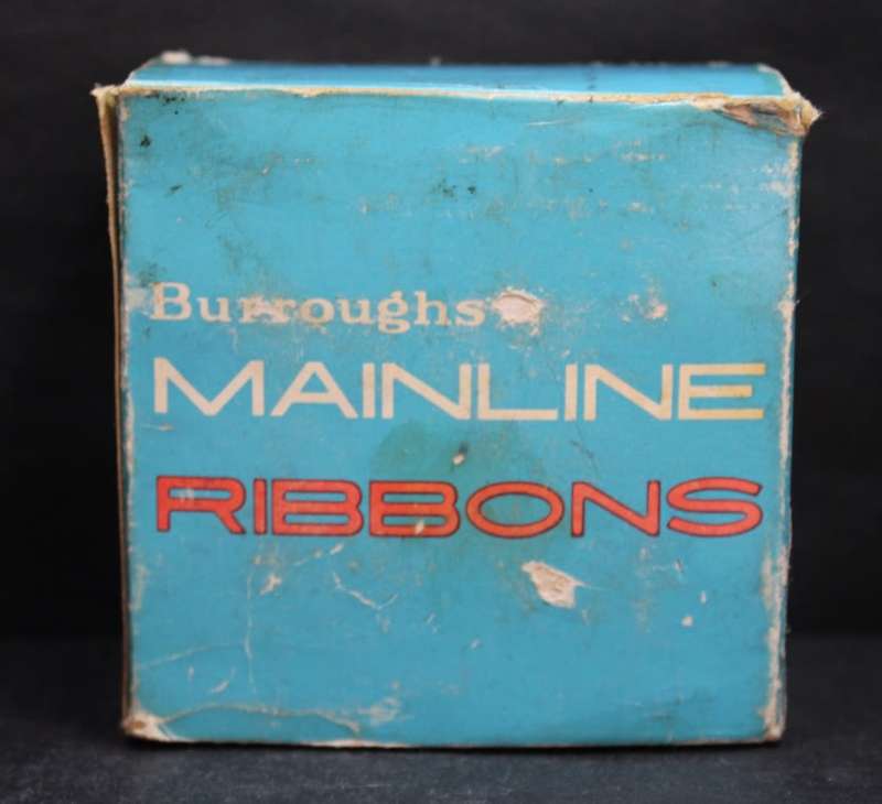 Burroughs Mainline Typewriter Ribbons Set Of 3.