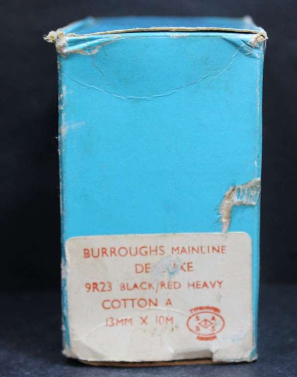 Burroughs Mainline Typewriter Ribbons Set Of 3.