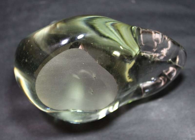 Ornamental Glass Mallard Figurine