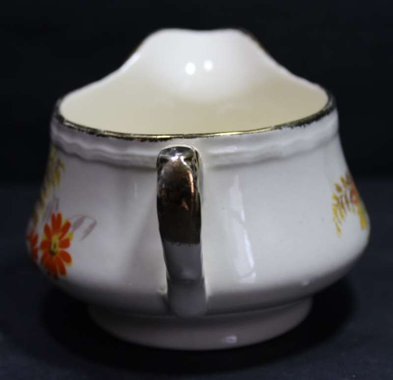 Vintage Alfred Meakin Tea Set with Teapot, Milk Jug and Sugar Bowl.