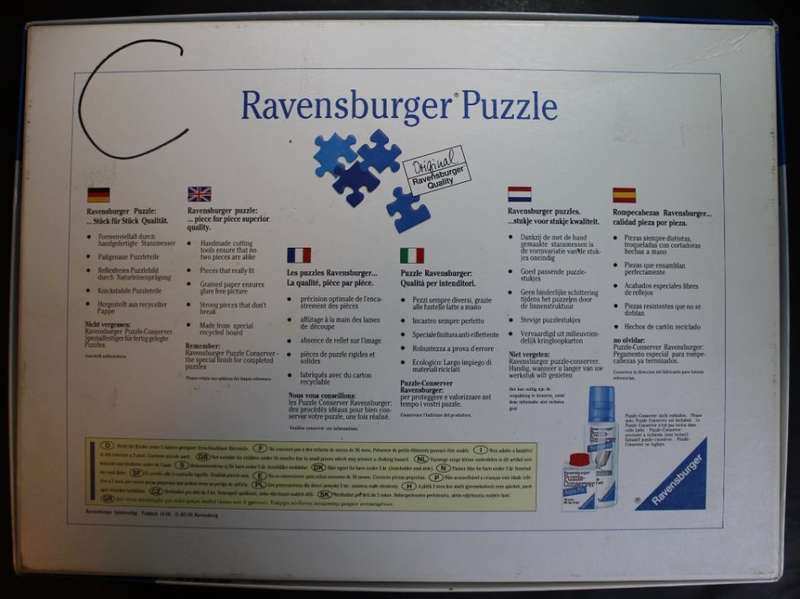 Ravensburger Puzzle No 162116 Antique World Map.