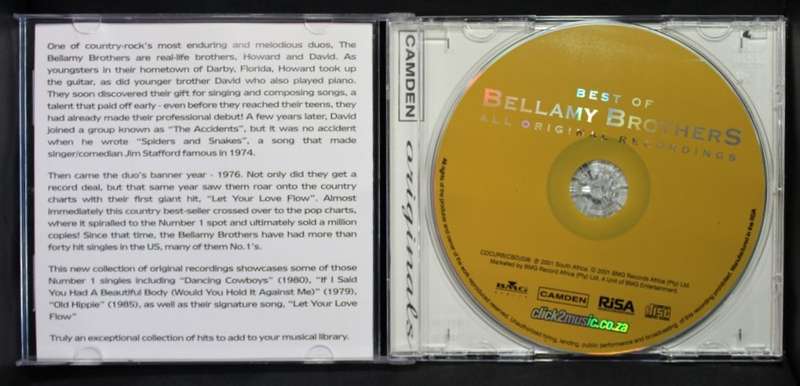 Bellamy Brothers Best Of CD