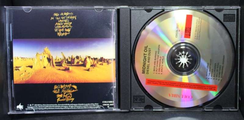 Midnight Oil Diesel and Dust CD