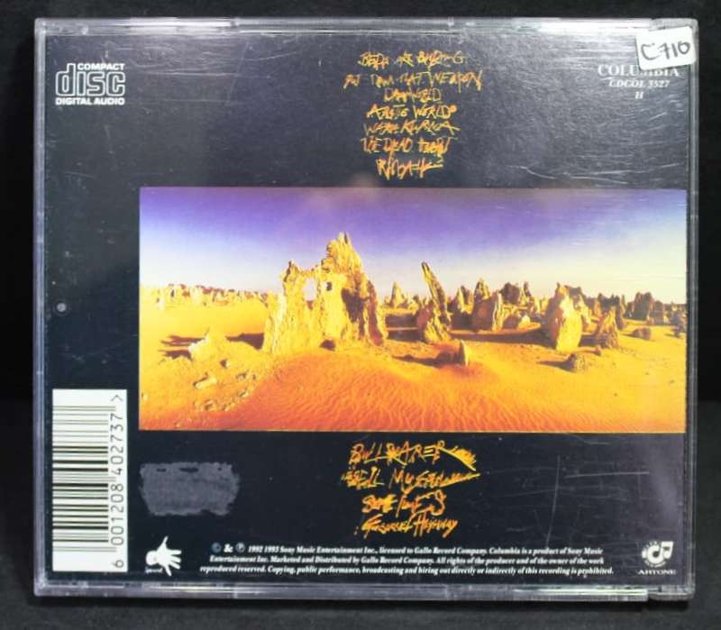 Midnight Oil Diesel and Dust CD