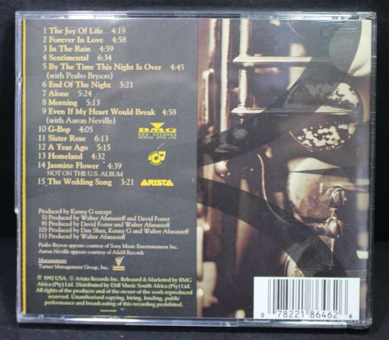Kenny G Breathless CD