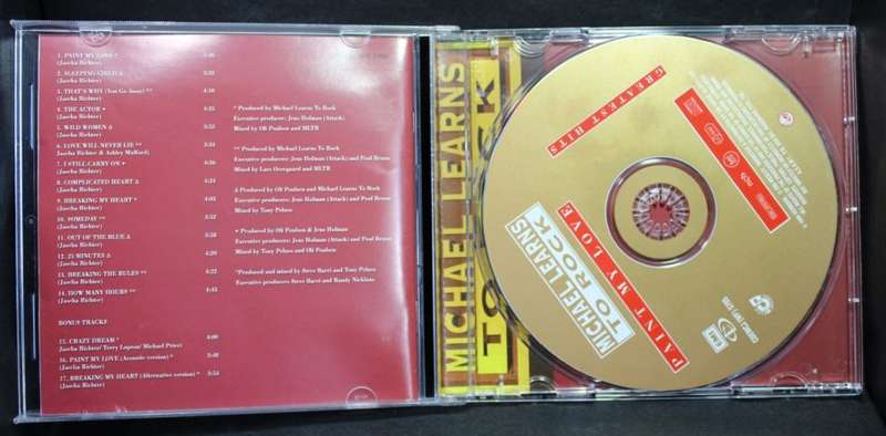 Michael Learns To Rock Paint My Love Greatest Hits CD