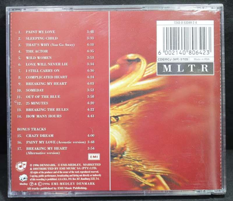 Michael Learns To Rock Paint My Love Greatest Hits CD