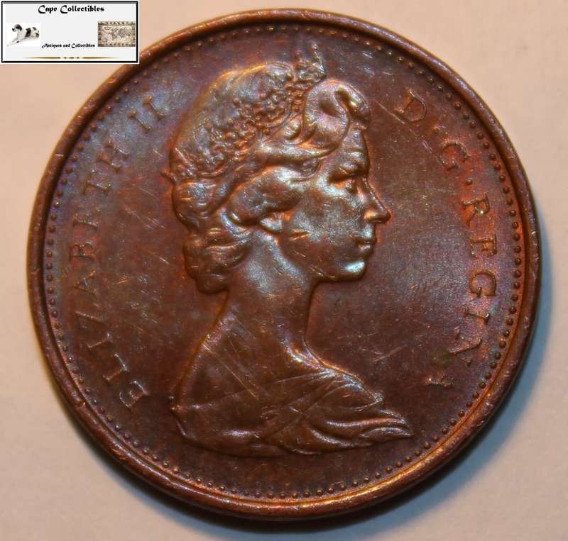 Canada 1975 1 Cent Coin Circulated
