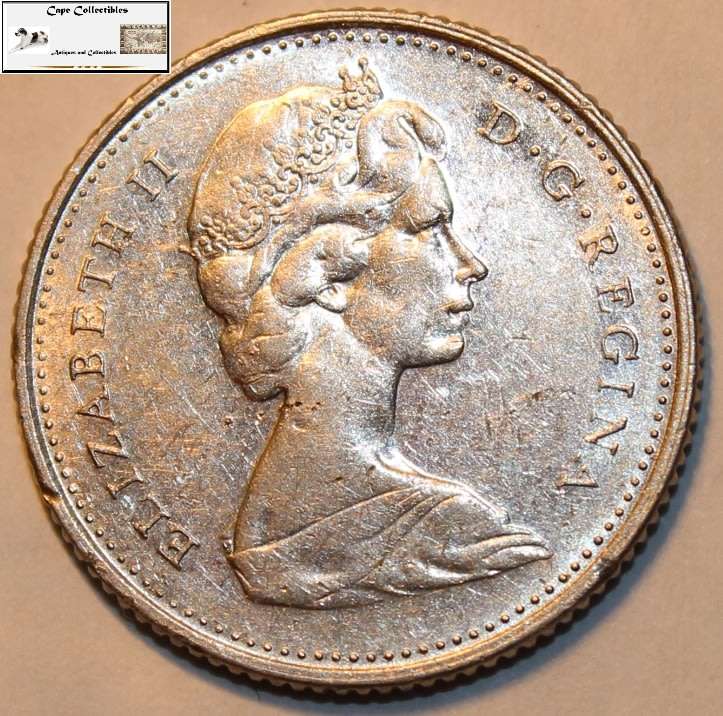 Canada 1977 10 Cent Coin Circulated