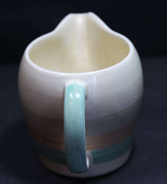Susie Cooper 2 x Plates, Creamer and Teacup Wedding Ring Pattern