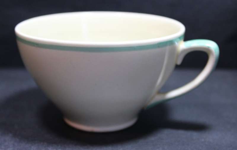 Susie Cooper 2 x Plates, Creamer and Teacup Wedding Ring Pattern