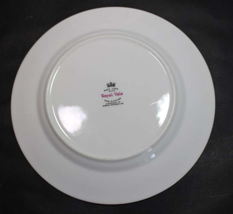 Royal Vale Bone China Teaplates (Two).