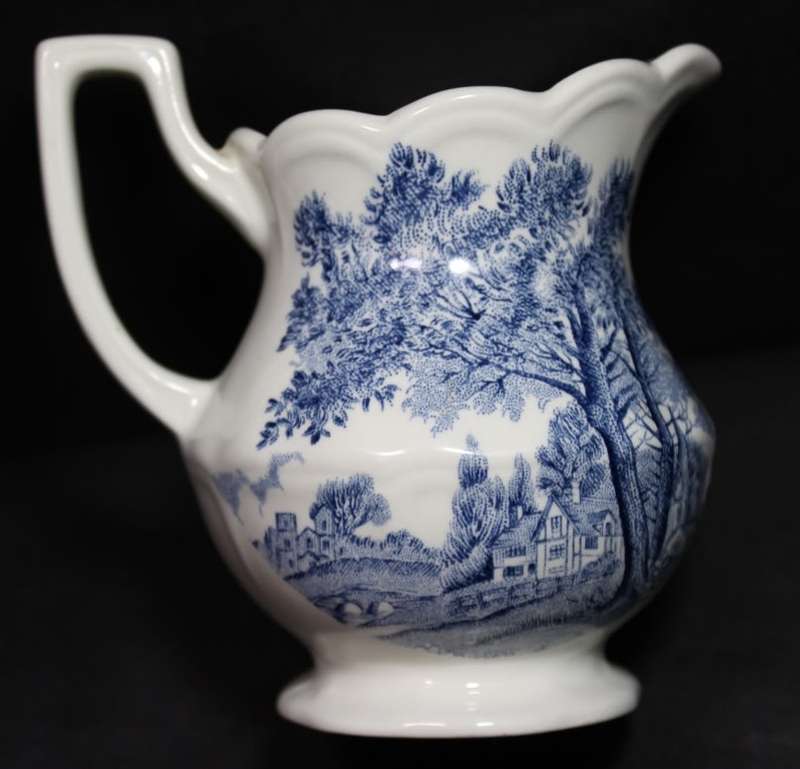 Vintage J and G Meakin Ironstone Romantic England Creamer.