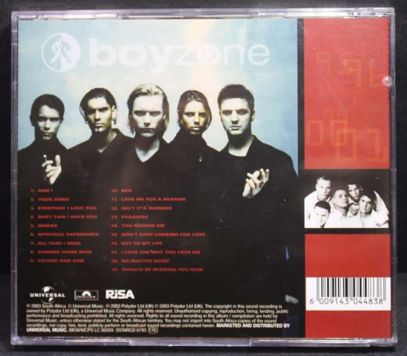 Boyzone - Ballads - The Ultimate Love Songs Collection 1993~2001 CD