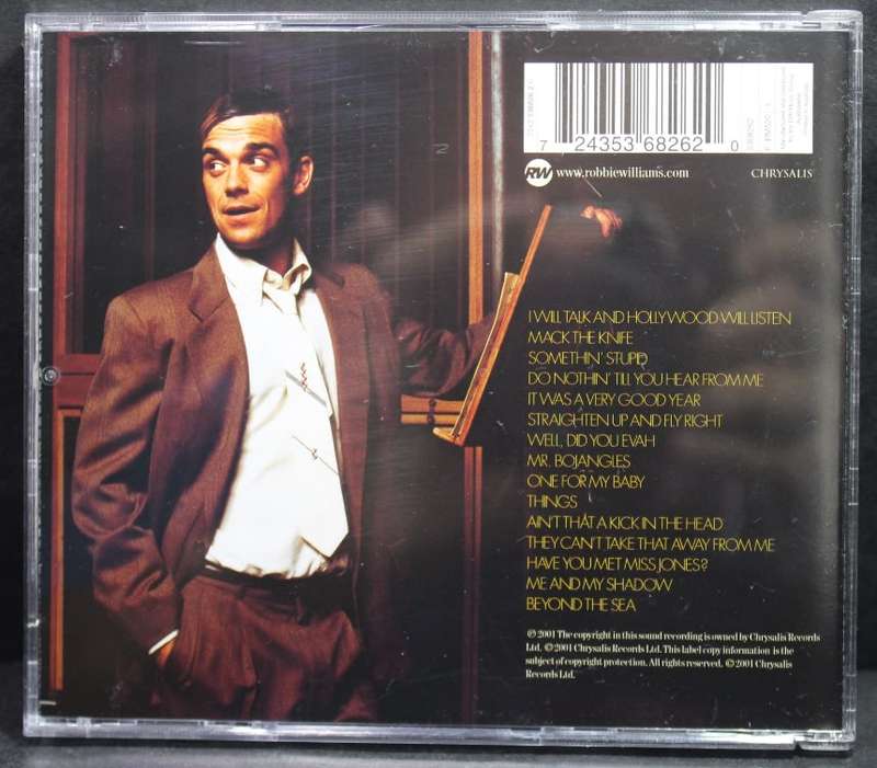 Robbie Williams Swing When You`re Winning CD