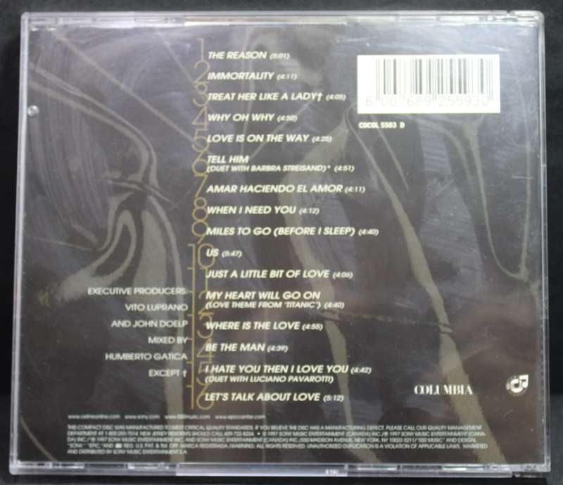 Celine Dion Let`s Talk About Love CD