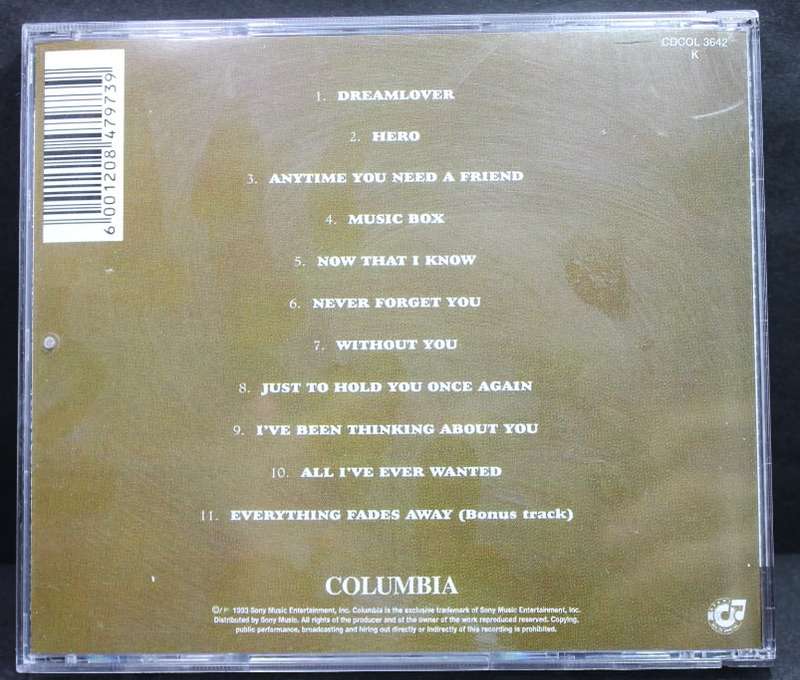Mariah Carey Music Box CD.