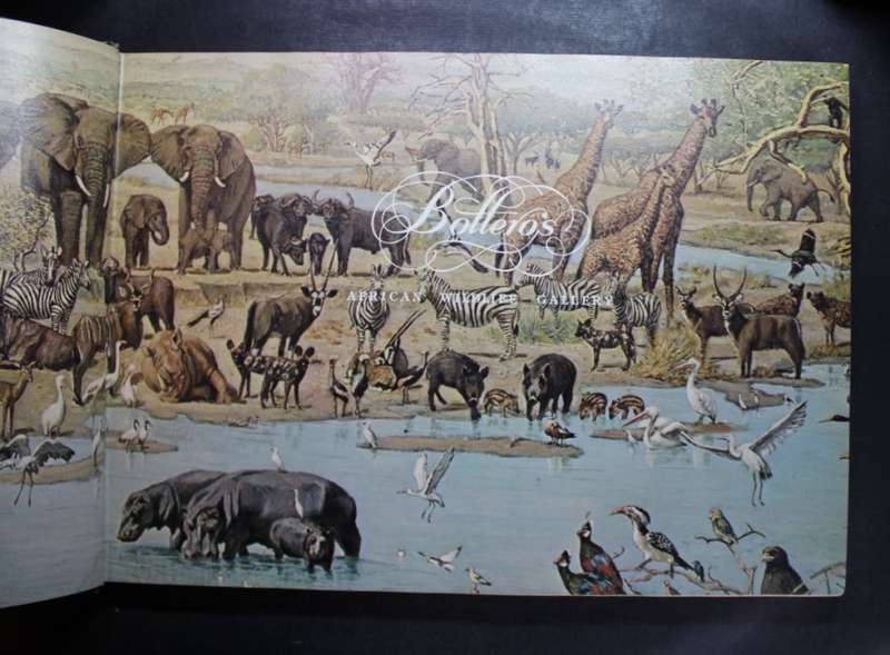Bottero`s African Wildlife Gallery Hardcover Book