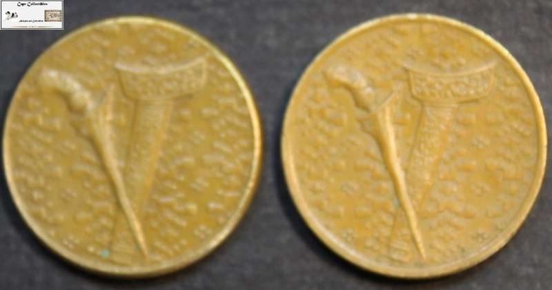 Malaysia 1994 / 1995 1 Ringgit Coin (Two Coins) Circulated.