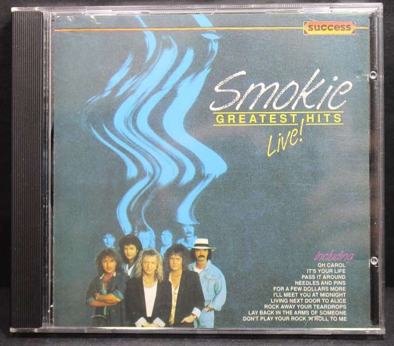 Smokie Greatest Hits Live CD.