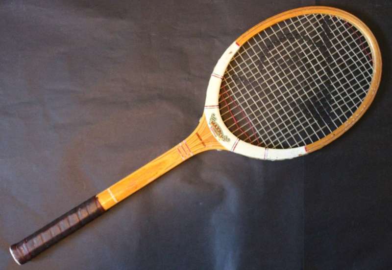 Vintage Dunlop Maxply Fort Wood Frame Tennis Racquet