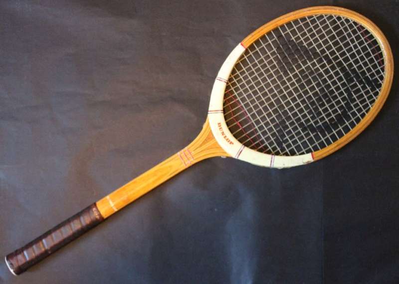Vintage Dunlop Maxply Fort Wood Frame Tennis Racquet