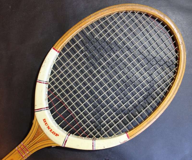 Vintage Dunlop Maxply Fort Wood Frame Tennis Racquet