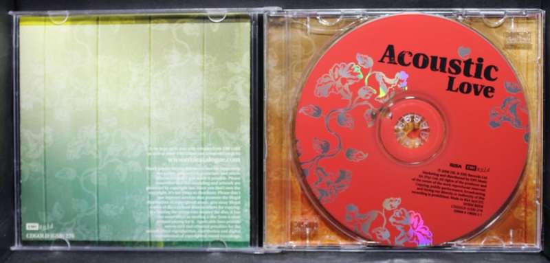 Acoustic Love Compilation Various Artists CD.