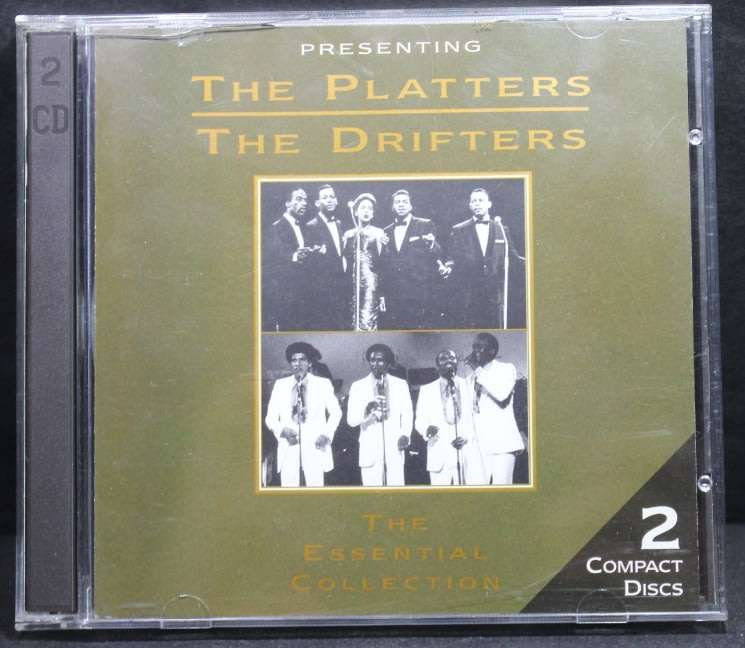 The Platters and The Drifters The Essential Collection Double CD