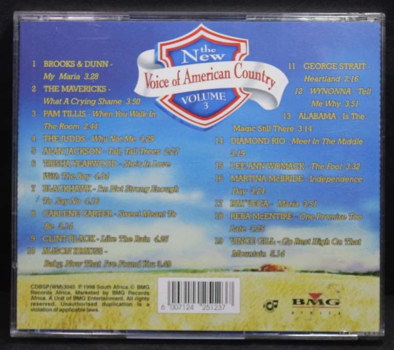 The New Voice Of American Country Hits From The Heartland CD