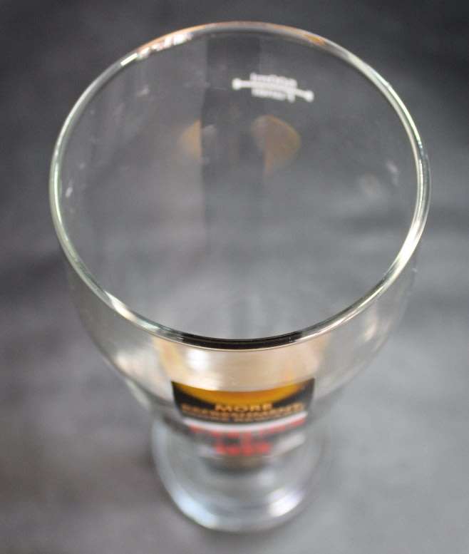 Set of Four Carling Black Label 500ml Beer Glasses.