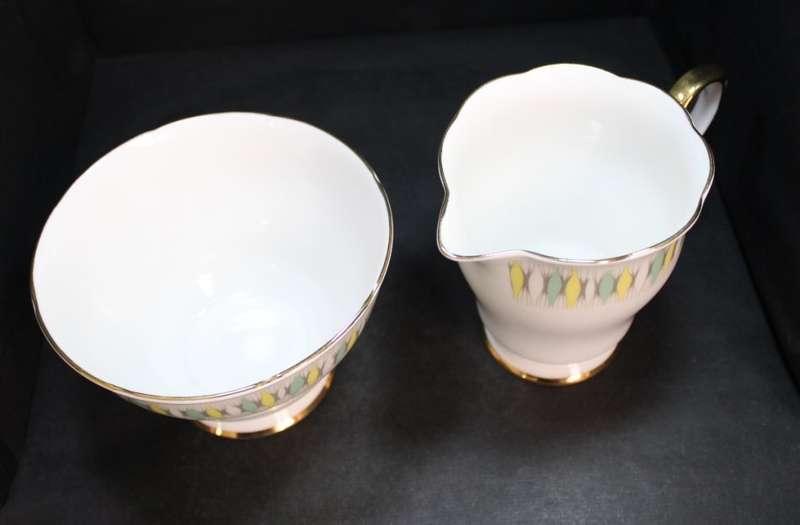 Royal Stafford Reflections Bone China Milk Jug and Sugar Basin