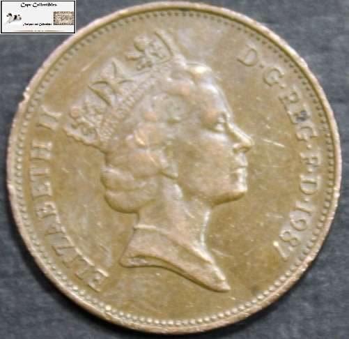 United Kingdom 2 Pence 1987 Coin Circulated